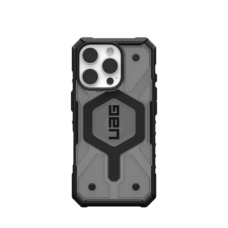 Ốp lưng iPhone 16 Pro UAG Pathfinder Clear Magsafe - Ash