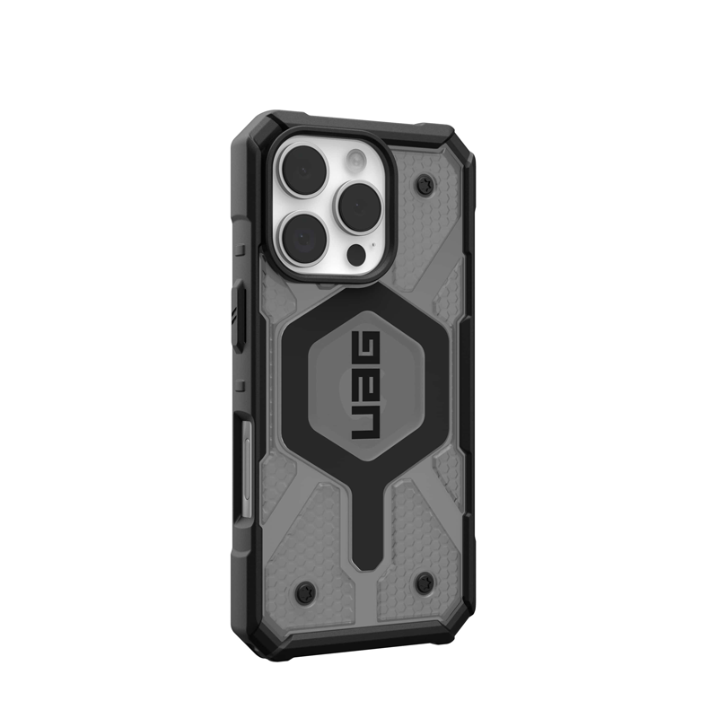 Ốp lưng iPhone 16 Pro UAG Pathfinder Clear Magsafe - Ash