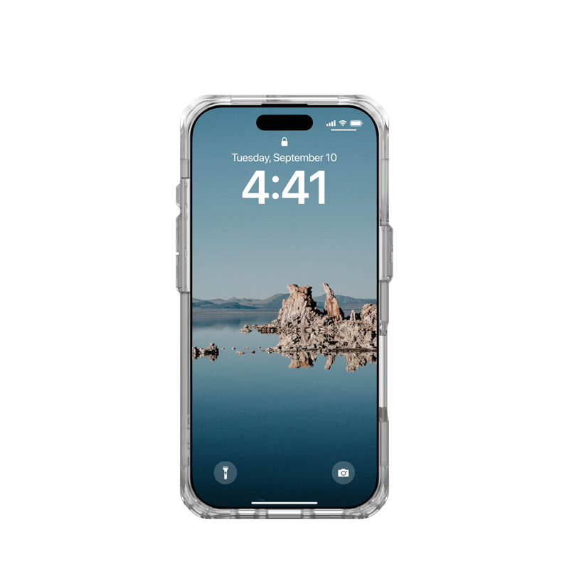 Ốp lưng iPhone 16 Pro UAG Plyo Magsafe - Ice/Silver
