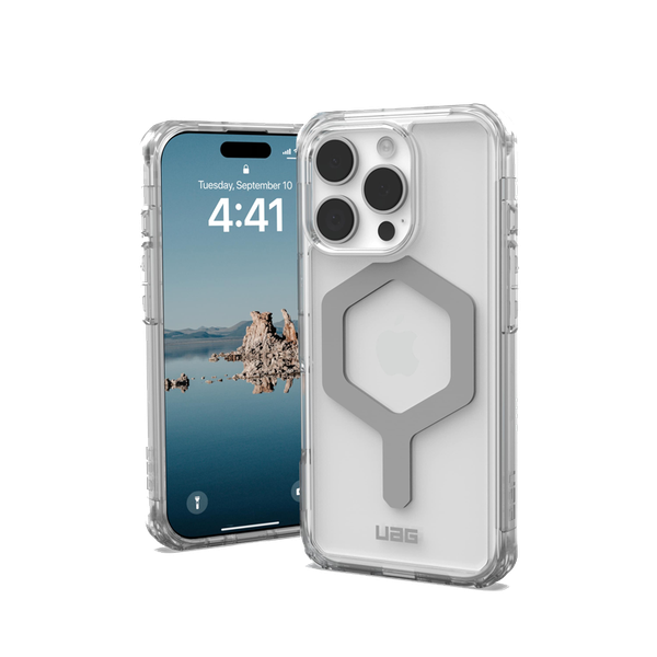 Ốp lưng iPhone 16 Pro UAG Plyo Magsafe - Ice/Silver