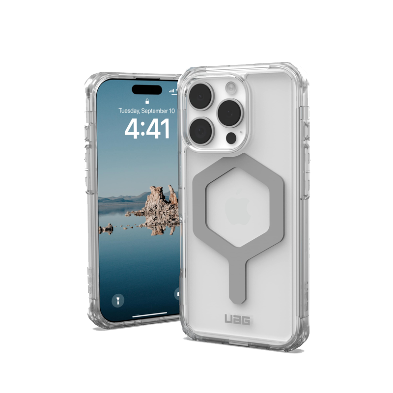 Ốp lưng iPhone 16 Pro UAG Plyo Magsafe - Ice/Silver