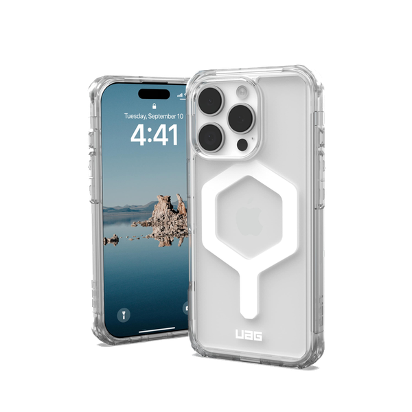 Ốp lưng iPhone 16 Pro UAG Plyo Magsafe - Ice/White