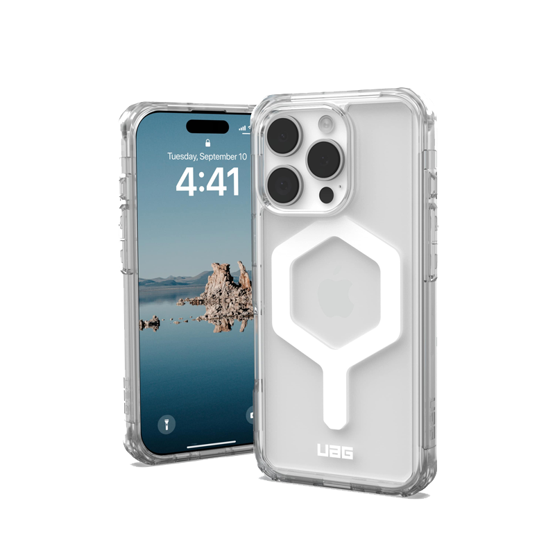 Ốp lưng iPhone 16 Pro UAG Plyo Magsafe - Ice/White