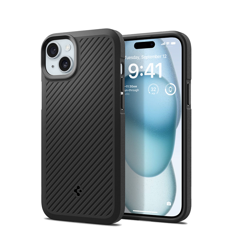 Ốp lưng Spigen iPhone 15 Core Armor Matte Black