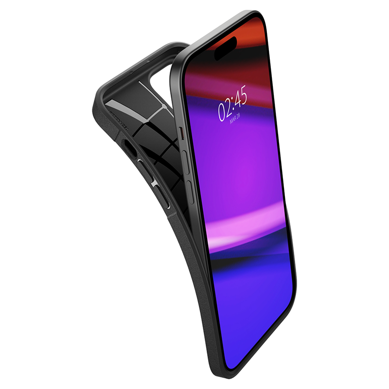 Ốp lưng Spigen iPhone 15 Core Armor Matte Black
