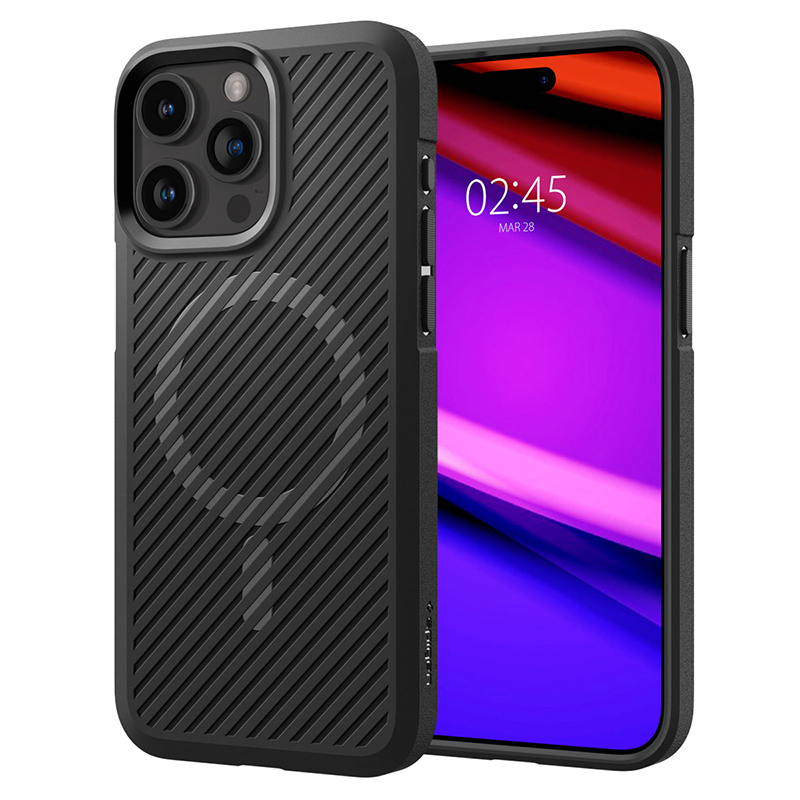Ốp lưng Spigen iPhone 15 Pro Core Armor Magfit Matte Black