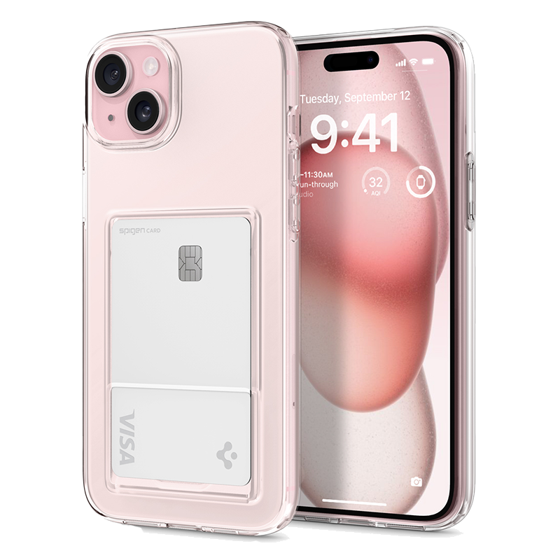Ốp lưng Spigen iPhone 15 Plus Crystal Slot