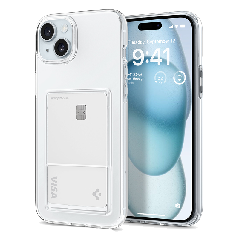 Ốp lưng Spigen iPhone 15 Plus Crystal Slot