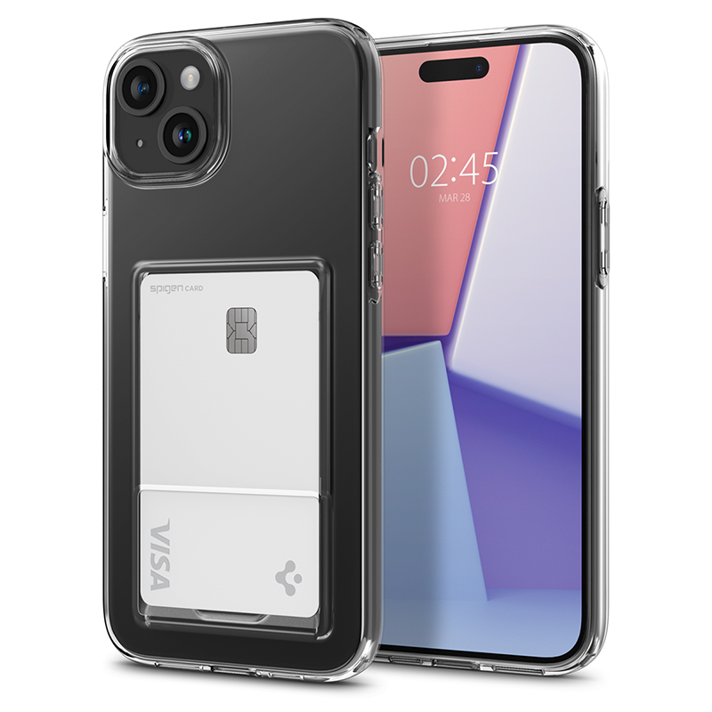 Ốp lưng Spigen iPhone 15 Plus Crystal Slot