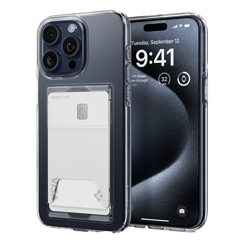 Ốp lưng Spigen iPhone 15 Pro Max Crystal Slot