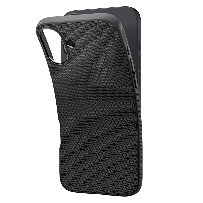 Ốp lưng Spigen iPhone 16 Liquid Air Matte Black
