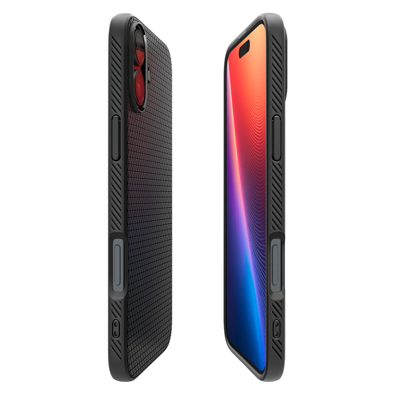 Ốp lưng Spigen iPhone 16 Liquid Air Matte Black