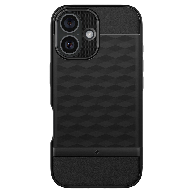 Ốp lưng Spigen iPhone 16 Parallax Mag Matte Black