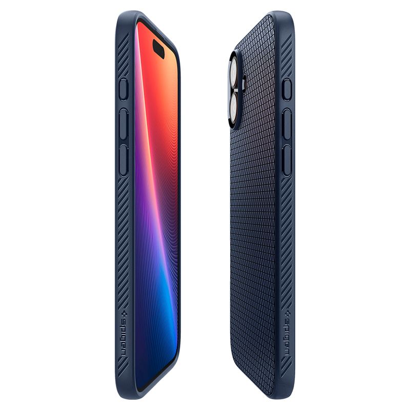 Ốp lưng Spigen iPhone 16 Plus Liquid Air Abyss Green