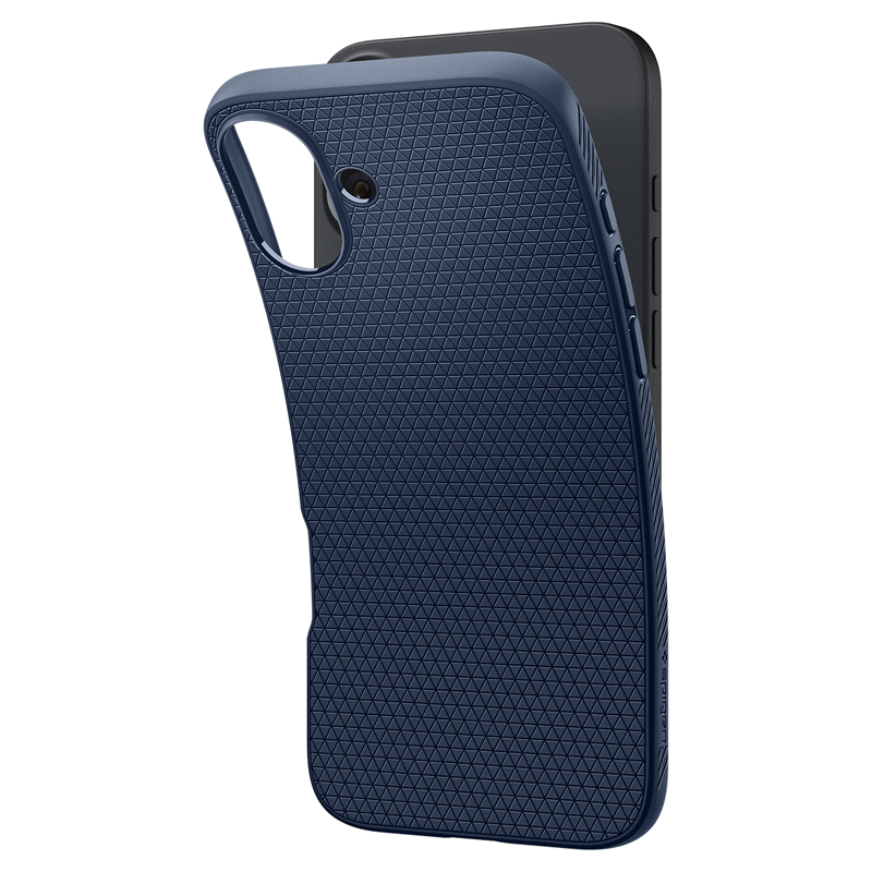 Ốp lưng Spigen iPhone 16 Plus Liquid Air Matte Black