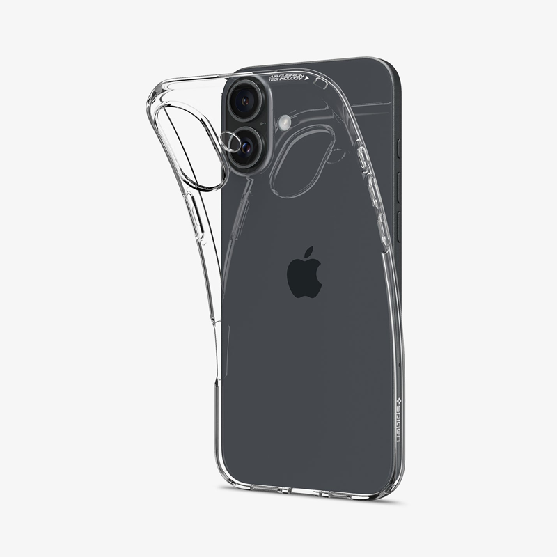 Ốp lưng Spigen iPhone 16 Plus Liquid Crystal Crystal Clear