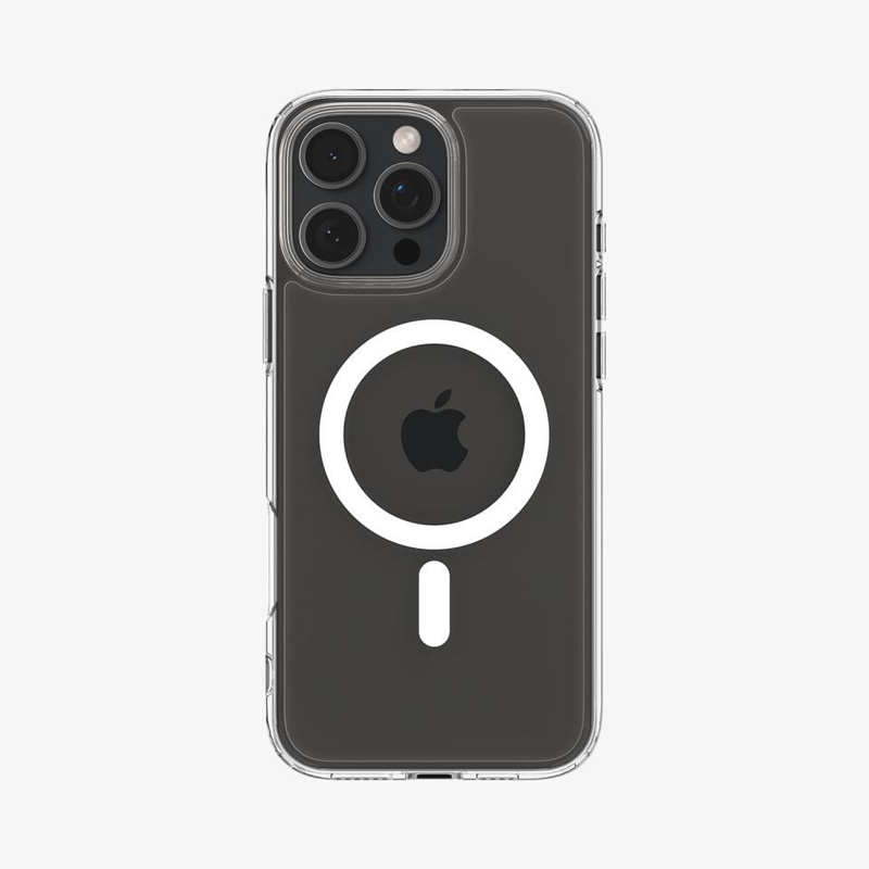 Ốp lưng Spigen iPhone 16 Pro Crystal Hybrid MagFit White