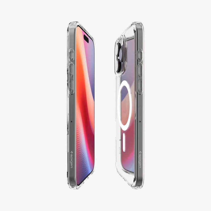 Ốp lưng Spigen iPhone 16 Pro Crystal Hybrid MagFit White