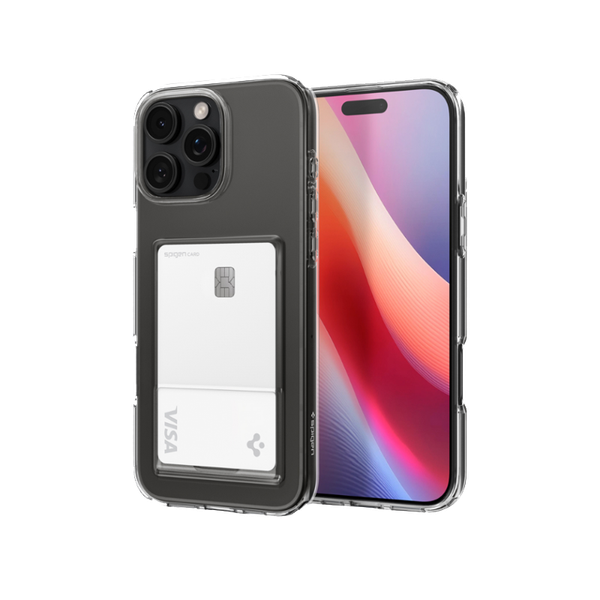 Ốp lưng Spigen iPhone 16 Pro Crystal Slot Crystal Clear