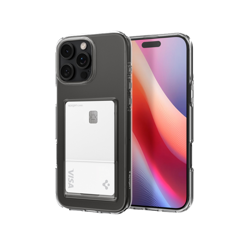 Ốp lưng Spigen iPhone 16 Pro Crystal Slot Crystal Clear