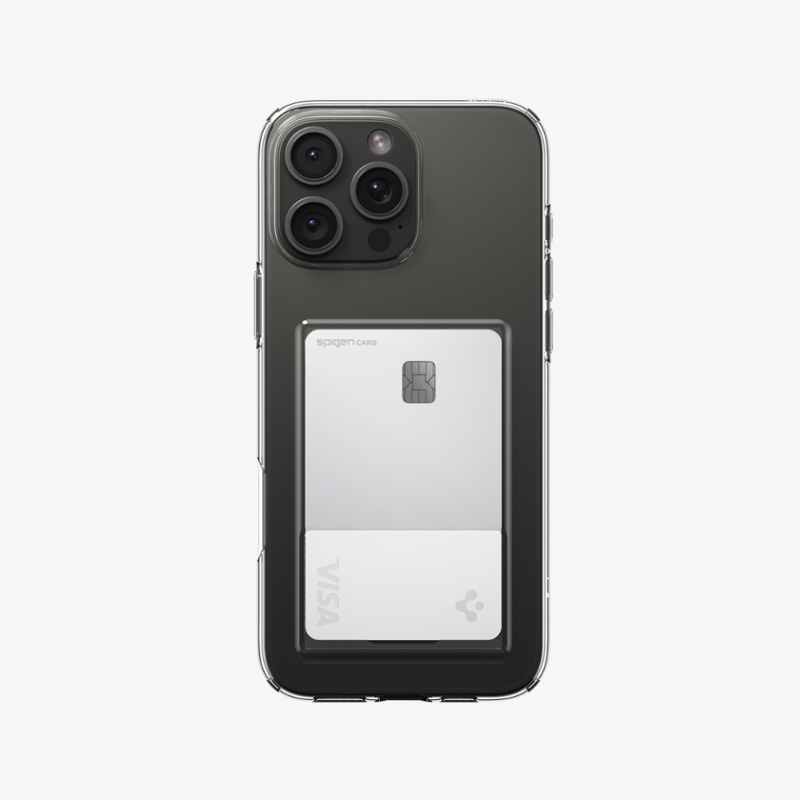 Ốp lưng Spigen iPhone 16 Pro Crystal Slot Crystal Clear