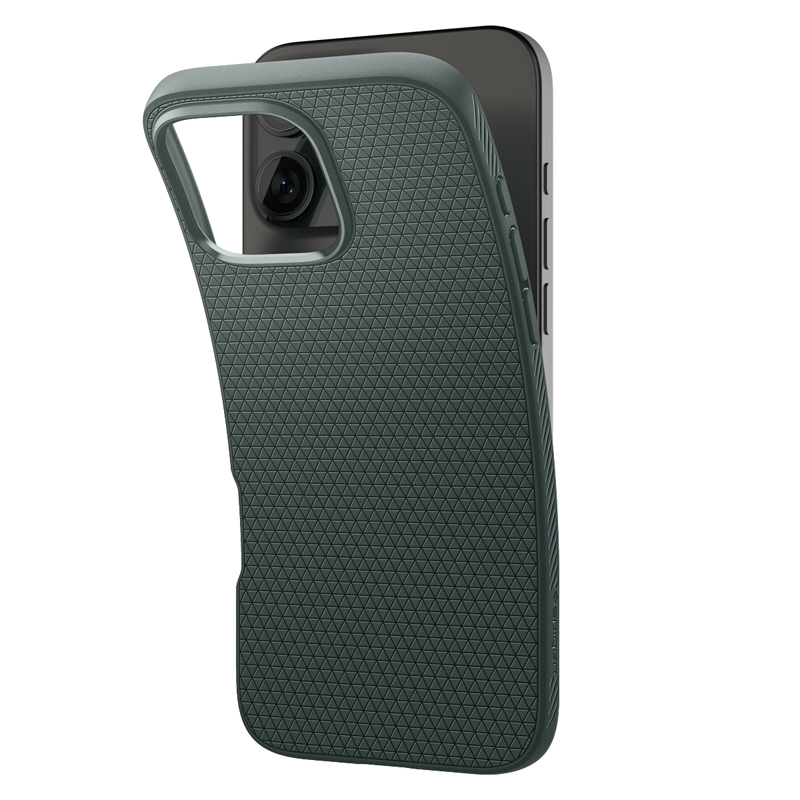 Ốp lưng Spigen iPhone 16 Pro Liquid Air Matte Black
