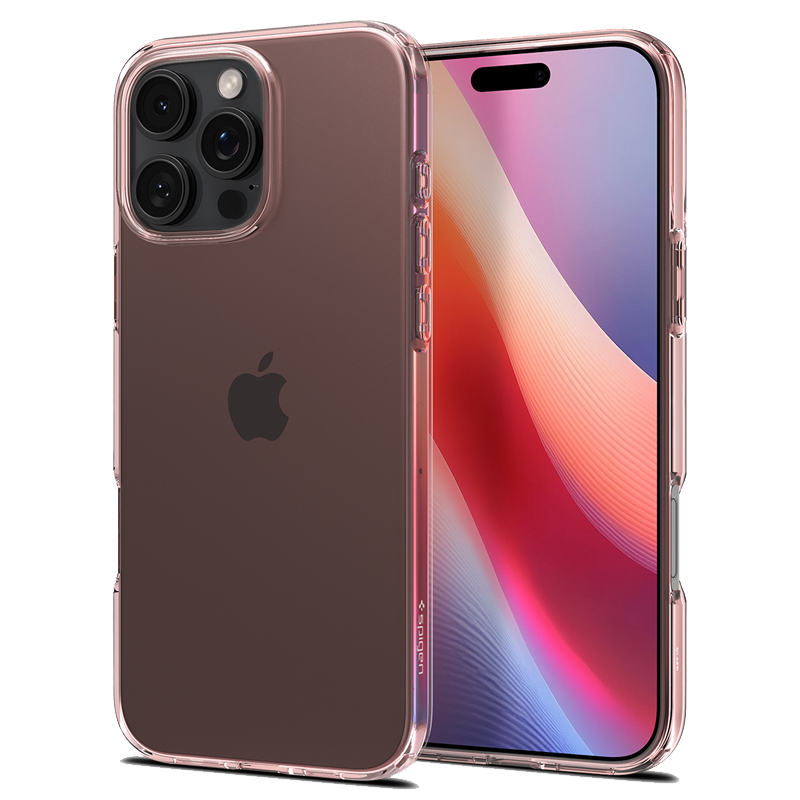 Ốp lưng Spigen iPhone 16 Pro Max Crystal Flex Rose Crystal