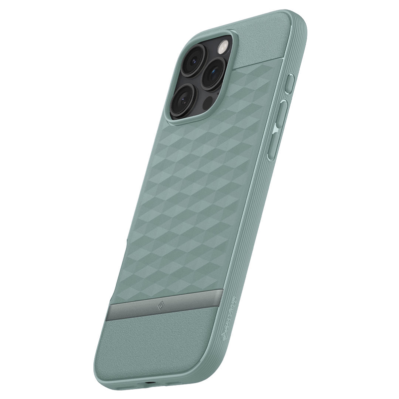 Ốp lưng Spigen iPhone 16 Pro Max Parallax Mag Sage Green