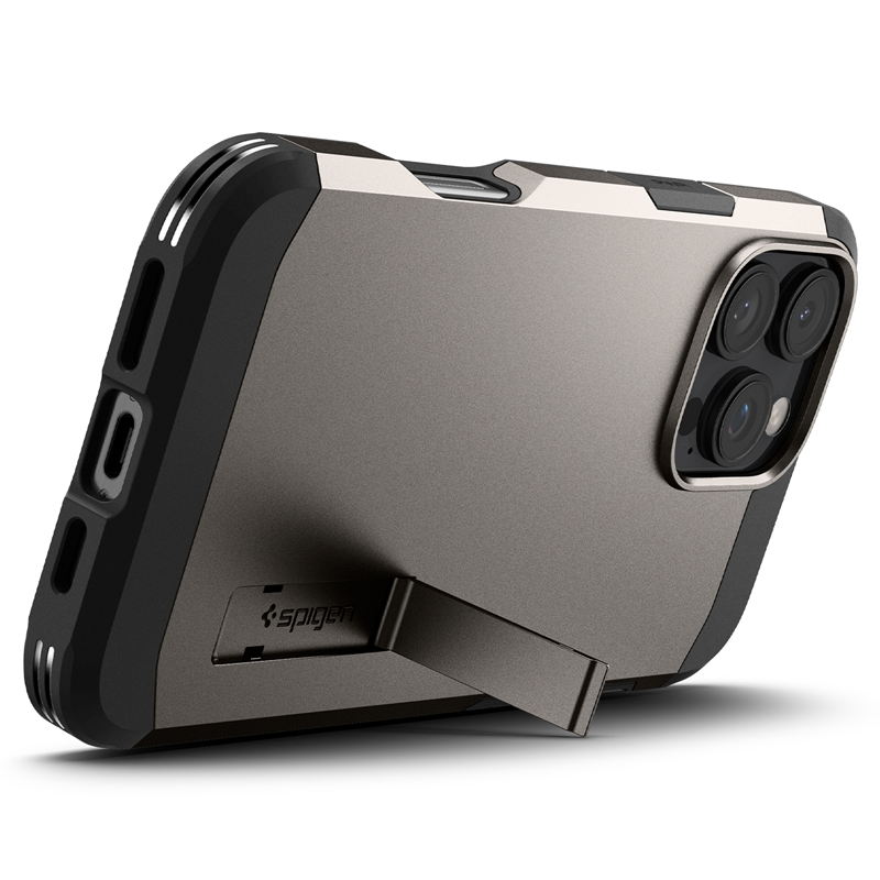 Ốp lưng Spigen iPhone 16 Pro Max Tough Armor MagFit Gunmetal