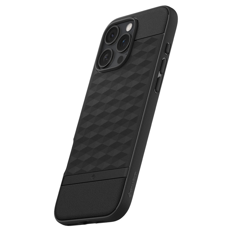 Ốp lưng Spigen iPhone 16 Pro Parallax Mag Matte Black