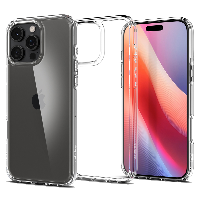 Ốp lưng Spigen iPhone 16 Pro Ultra Hybrid Crystal Clear