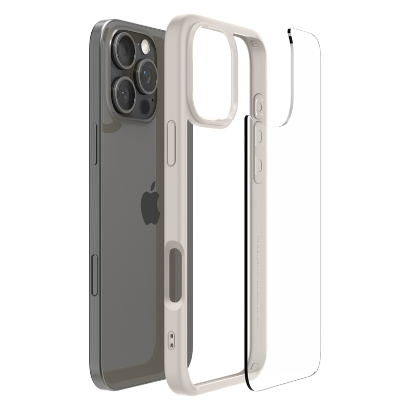 Ốp lưng Spigen iPhone 16 Pro Ultra Hybrid Matte Black
