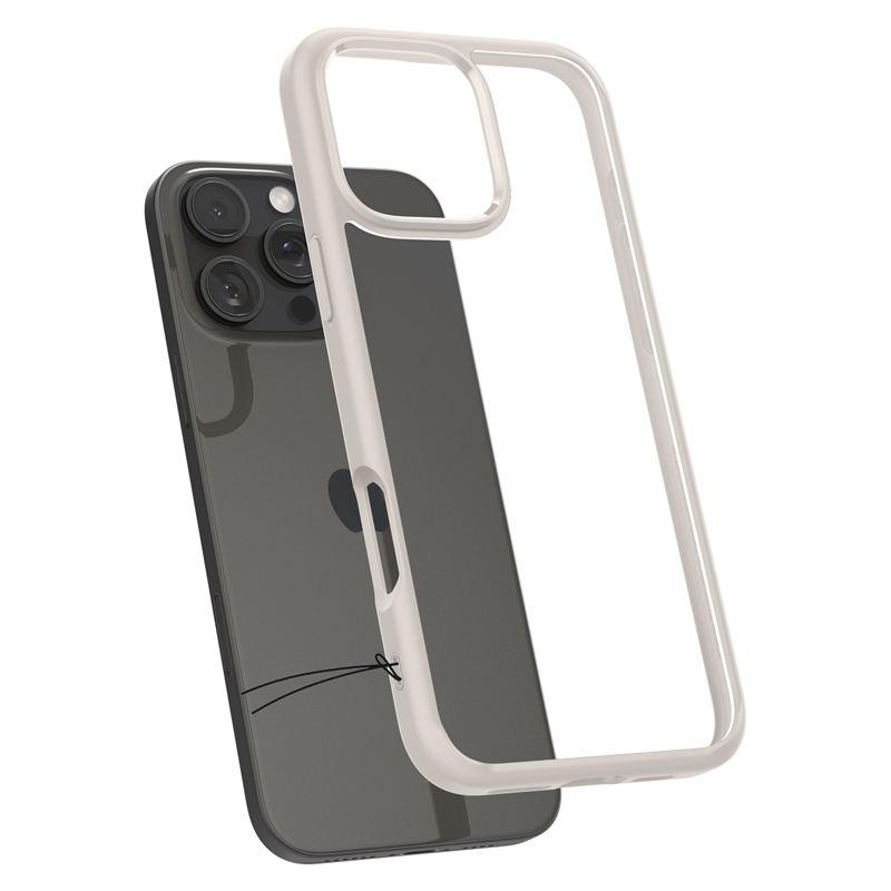 Ốp lưng Spigen iPhone 16 Pro Ultra Hybrid Natural Titanium