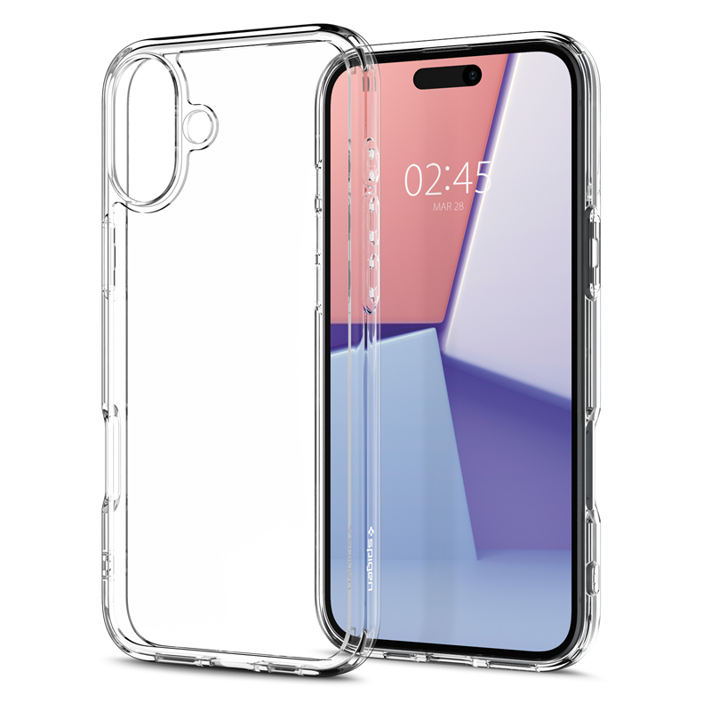 Ốp lưng Spigen iPhone 16 Ultra Hybrid Crystal Clear