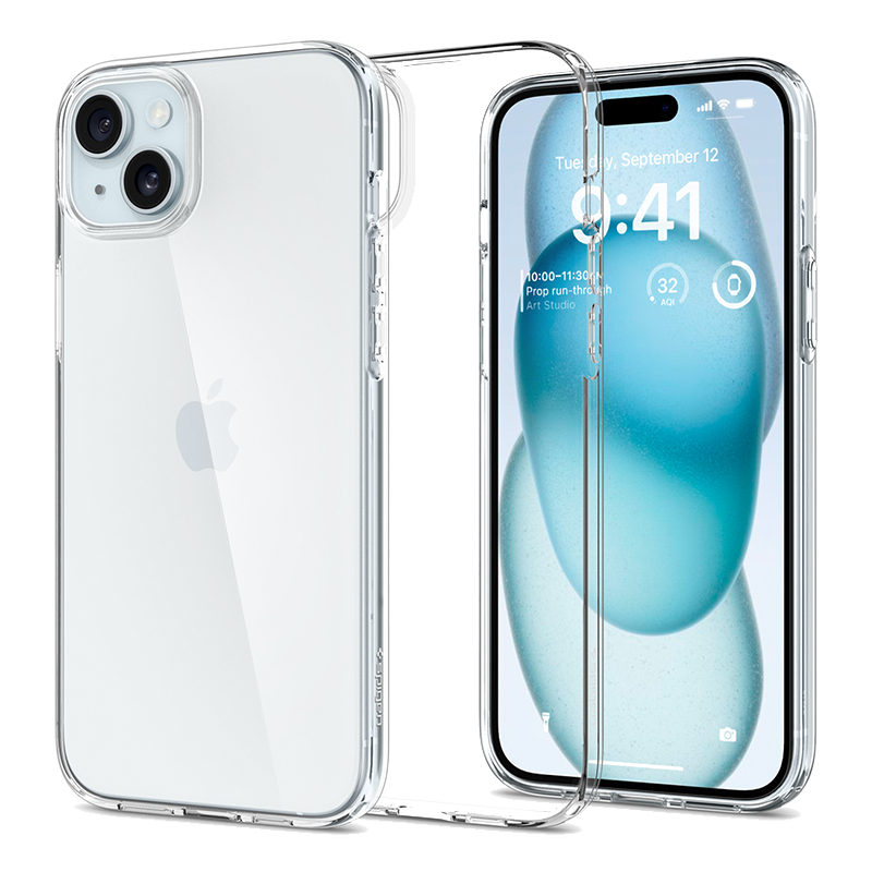 Ốp lưng Spigen 15 Plus Liquid Crystal Clear