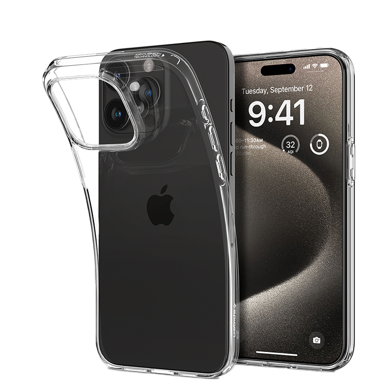 Ốp lưng Spigen iPhone 15 Pro Liquid Crystal Clear