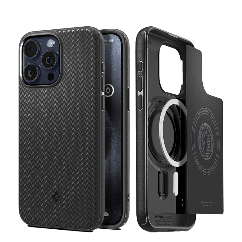 Ốp lưng Spigen iPhone 15 Pro Mag Armor MagFit