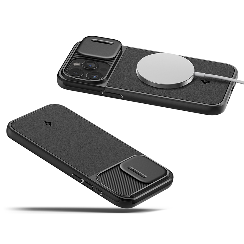 Ốp lưng Spigen iPhone 15 Pro Optik Armor MagFit