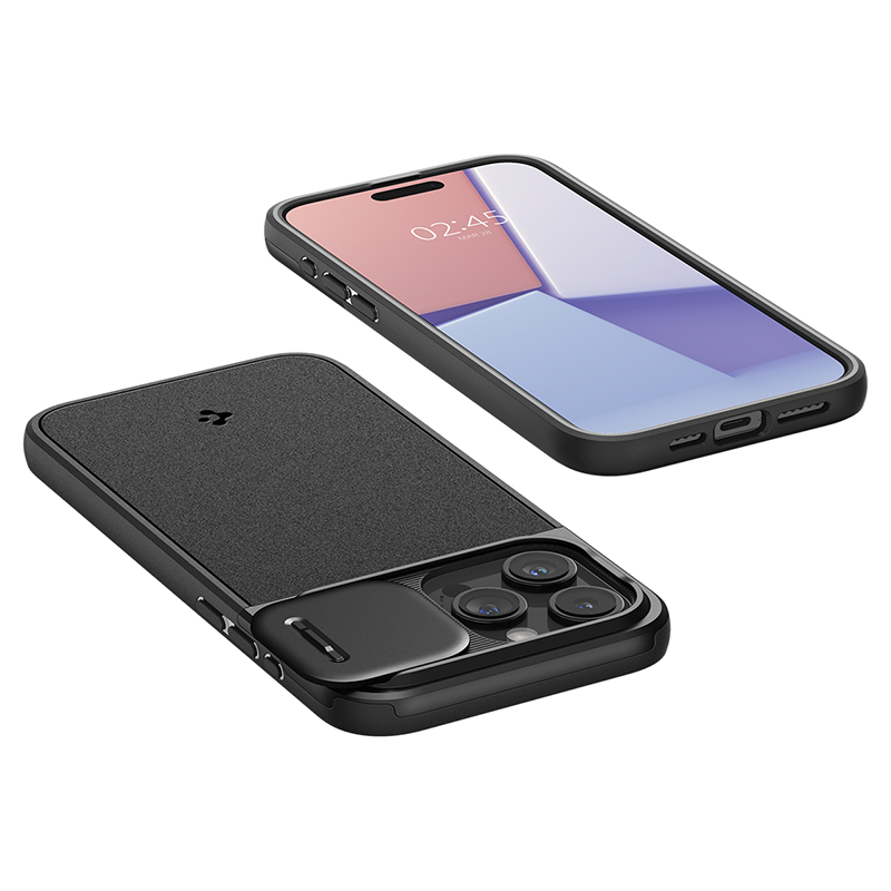 Ốp lưng Spigen iPhone 15 Pro Optik Armor MagFit