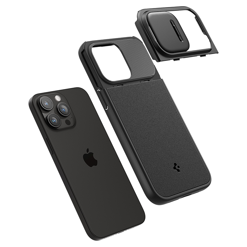 Ốp lưng Spigen iPhone 15 Pro Optik Armor MagFit