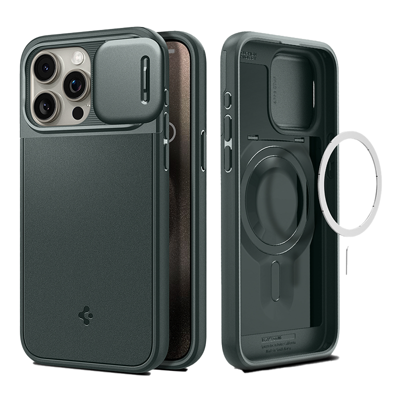 Ốp lưng Spigen iPhone 15 Pro Max Optik Armor MagFit