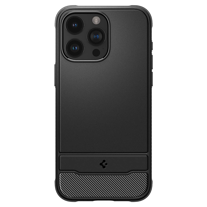 Ốp lưng Spigen iPhone 15 Pro Rugged Armor MagFit Matte Black