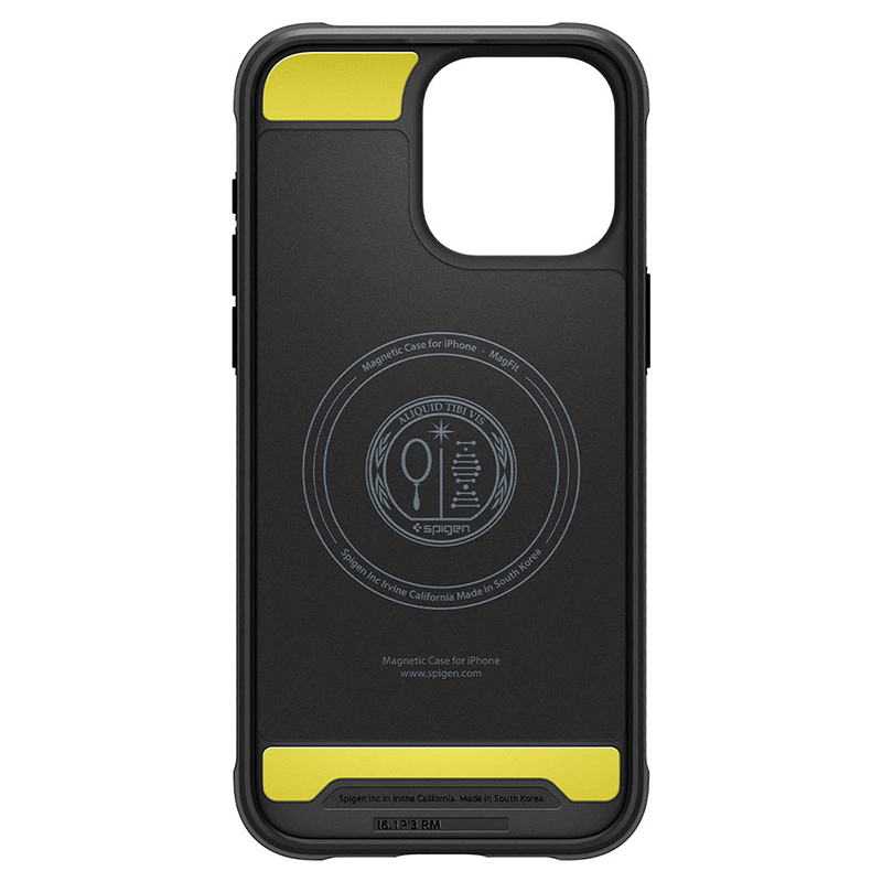 Ốp lưng Spigen iPhone 15 Pro Max Rugged Armor MagFit Matte Black