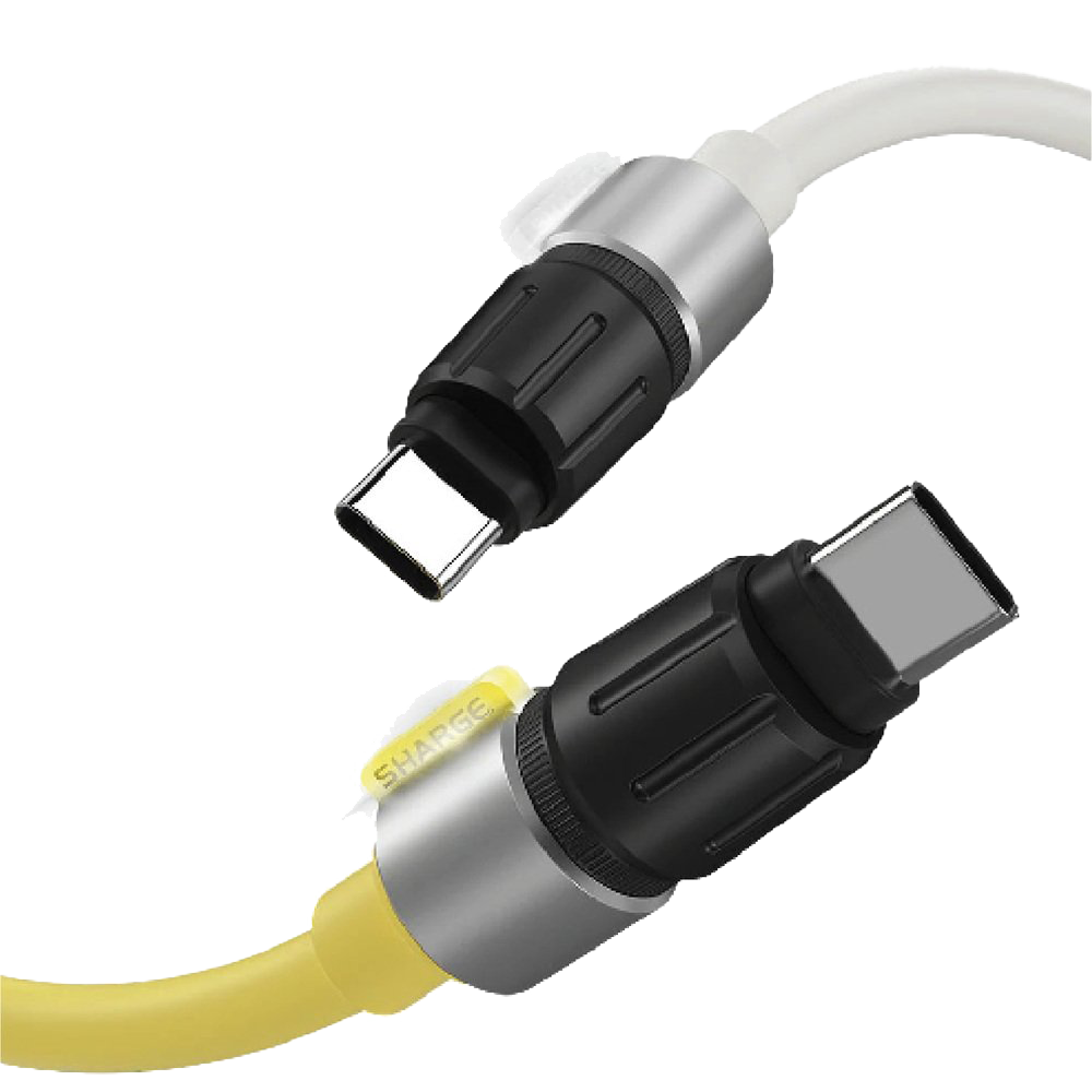 Cáp sạc Phantom USB-C sang USB-C 100W (Có đèn LED)