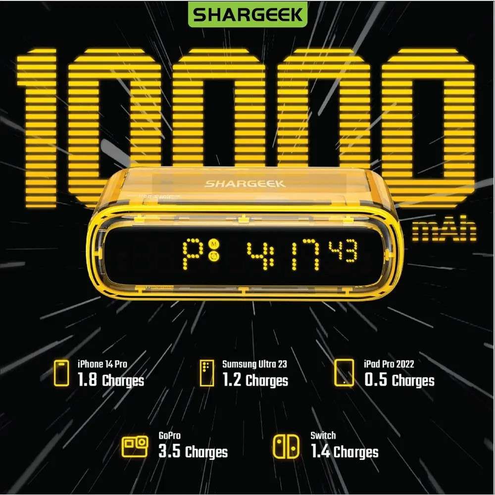 Pin sạc dự phòng Shargeek Starship Seer 10.000mAh
