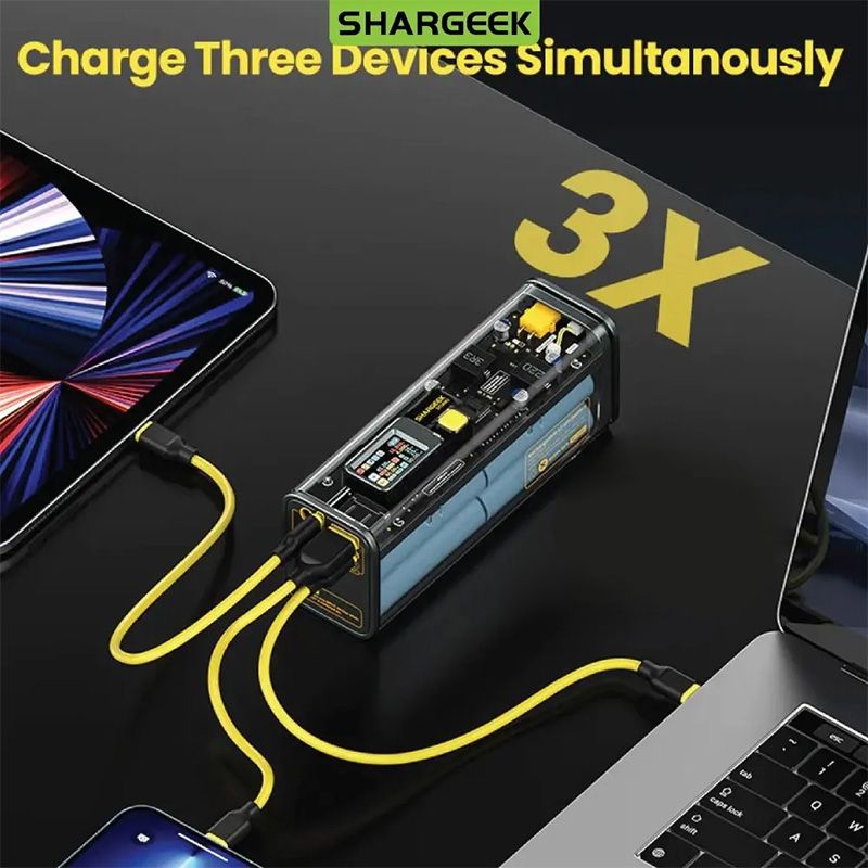  Pin sạc dự phòng Shargeek Storm II 100W 25.600mAh 