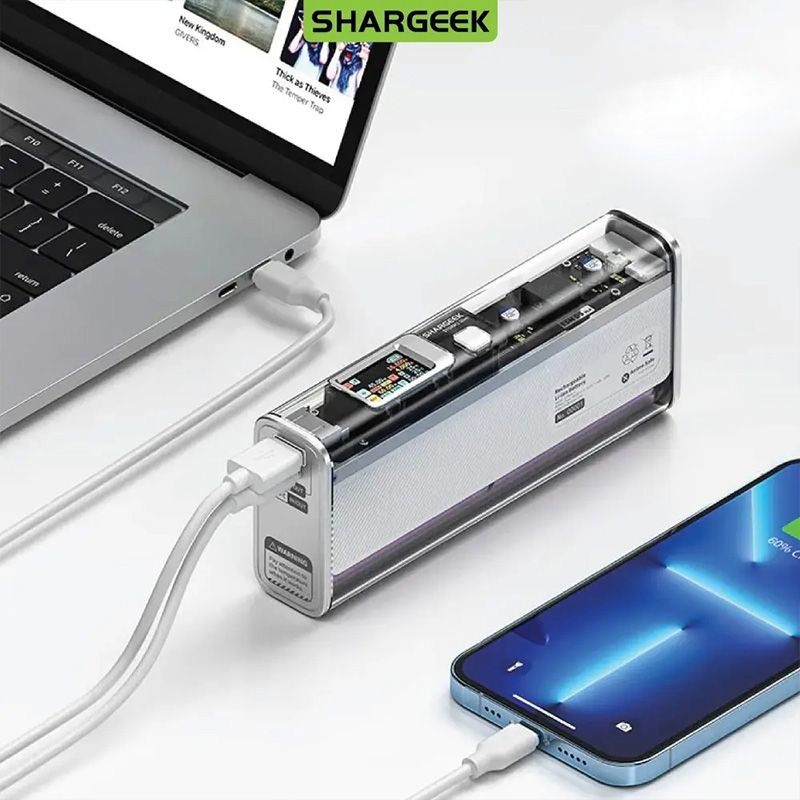  Pin sạc dự phòng Shargeek Storm II Slim 130W 20.000mAh 