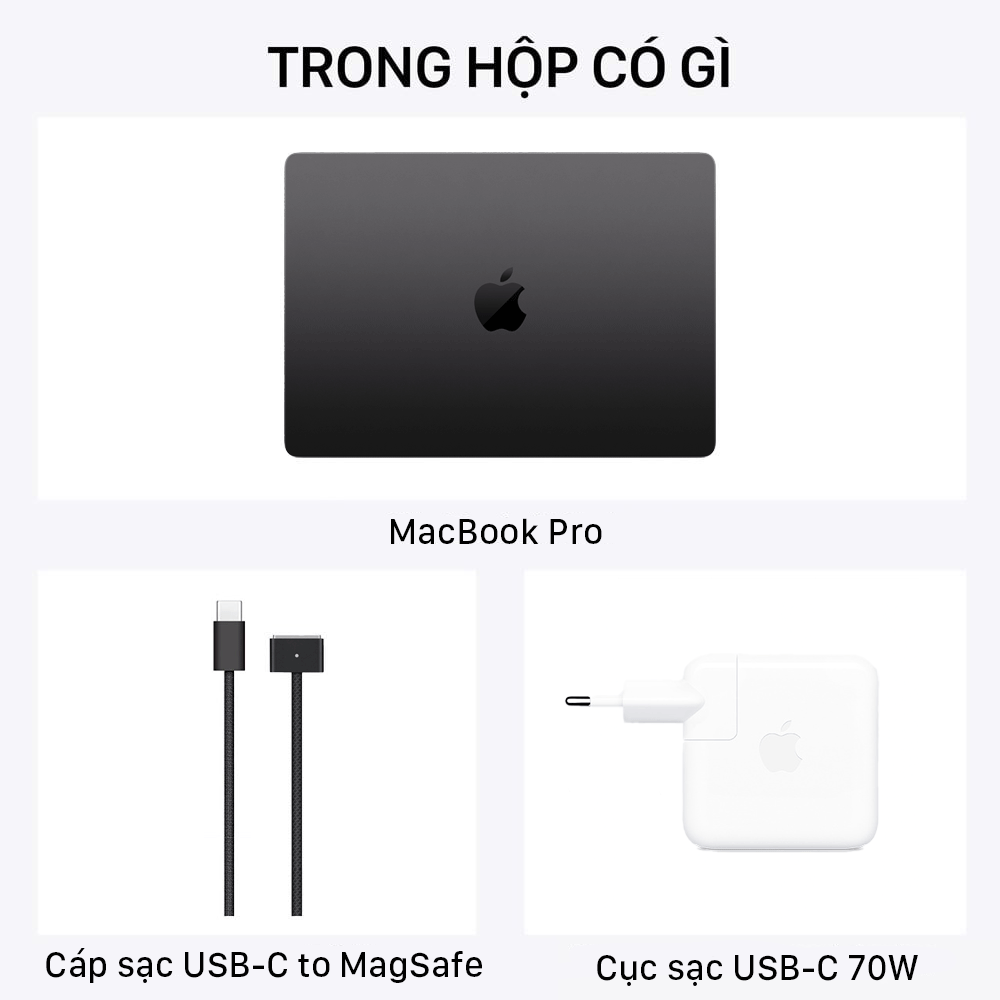 MacBook Pro 14 inch M4 10 CPU / 10 GPU / 32GB RAM / 512GB - Chính hãng VN