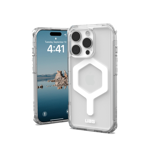Ốp lưng iPhone 16 Pro UAG Plyo Magsafe - Ice/Silver