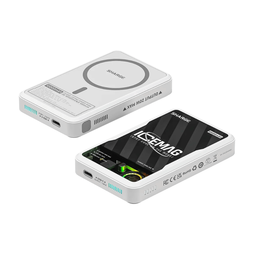 Pin sạc dự phòng Sharge ICEMAG 20W 10.000mAh từ tính làm mát tự động